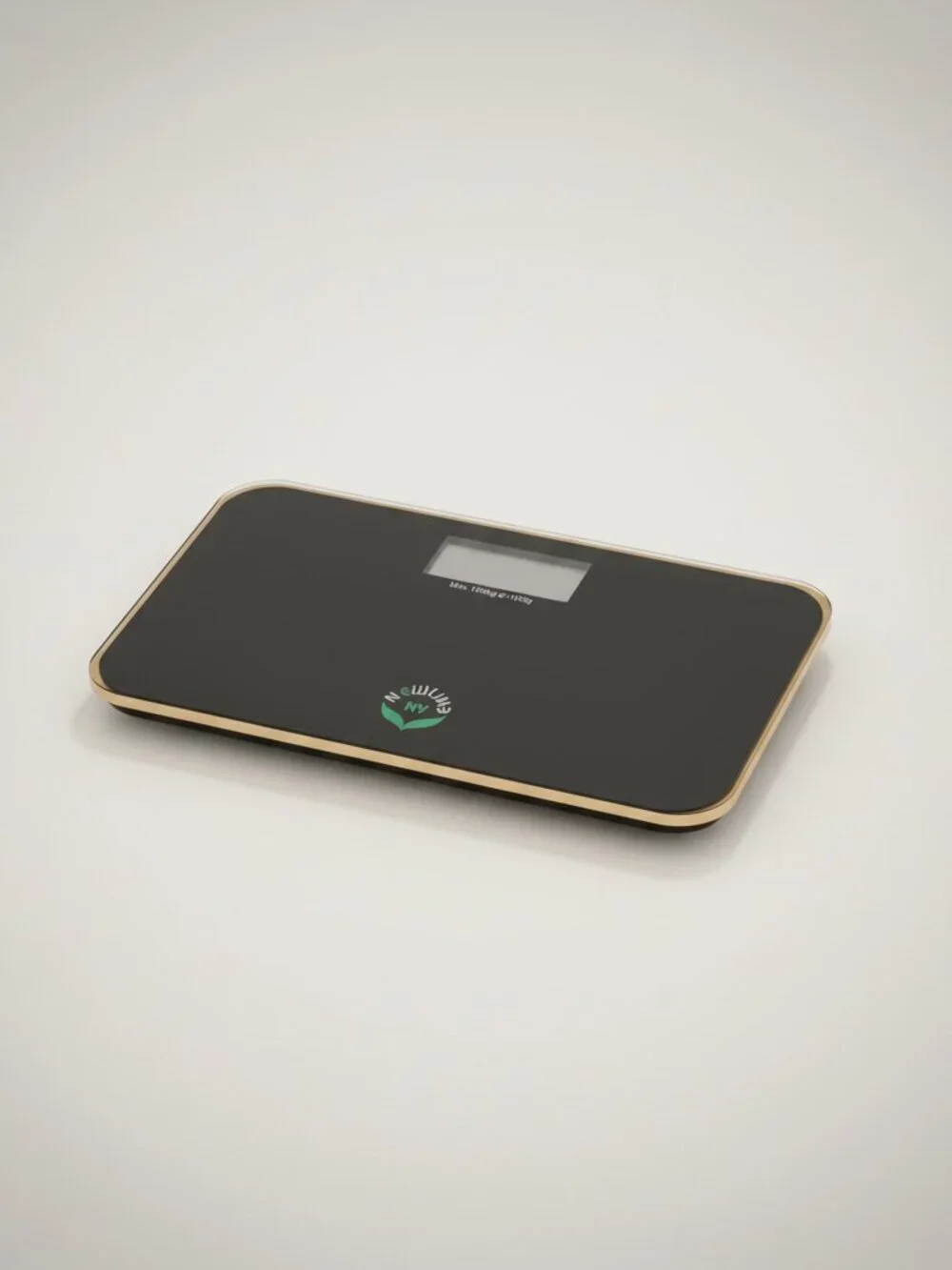NEWLINE Sleek Black Digital Scale Battery Operated